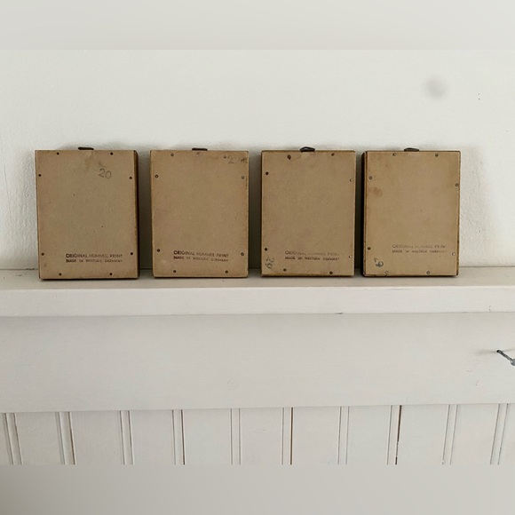 HUMMEL Vintage Lot of 4 Miniature HUMMEL Pictures West Germany Collectibles. - Picture 9 of 13